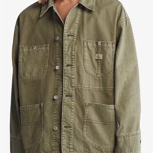 Calvin Klein Men’s Stone Wash Denim Chore Coat